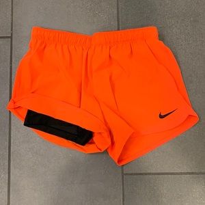 Nike orange shorts